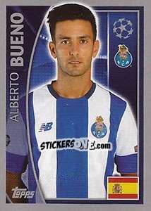 Sticker Alberto Bueno - UEFA Champions League 2015-2016 n. 473 - Topps
