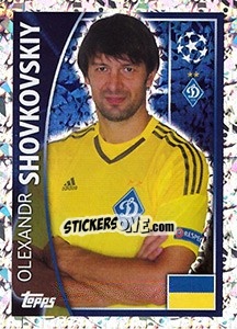 Sticker Oleksandr Shovkovskiy - UEFA Champions League 2015-2016 n. 480 - Topps