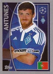 Sticker Antunes - UEFA Champions League 2015-2016 - Topps
