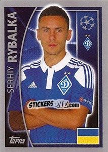 Sticker Serhiy Rybalka - UEFA Champions League 2015-2016 n. 485 - Topps