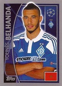 Cromo Younès Belhanda - UEFA Champions League 2015-2016 - Topps