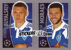 Sticker Vitaliy Buyalskiy / Júnior Moraes - UEFA Champions League 2015-2016 - Topps