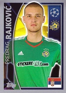 Sticker Predrag Rajkovic - UEFA Champions League 2015-2016 n. 495 - Topps