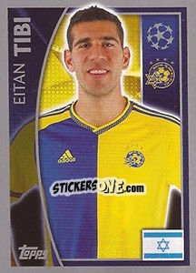 Figurina Eitan Tibi - UEFA Champions League 2015-2016 n. 499 - Topps