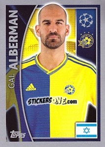 Cromo Gal Alberman - UEFA Champions League 2015-2016 - Topps