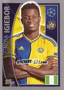 Cromo Nosa Igiebor - UEFA Champions League 2015-2016 n. 501 - Topps