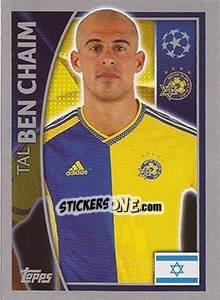 Figurina Tal Ben Chaim - UEFA Champions League 2015-2016 n. 504 - Topps