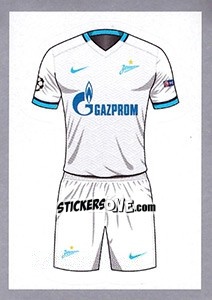 Sticker Away Kit - UEFA Champions League 2015-2016 - Topps