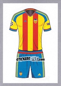 Sticker Away Kit - UEFA Champions League 2015-2016 - Topps