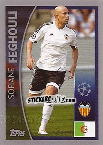 Figurina Sofiane Feghouli - UEFA Champions League 2015-2016 - Topps