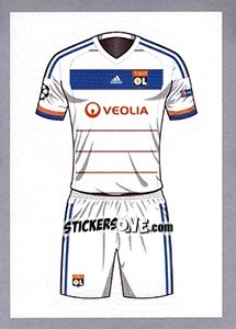 Sticker Home Kit - UEFA Champions League 2015-2016 n. 518 - Topps