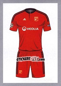 Sticker Away Kit - UEFA Champions League 2015-2016 n. 519 - Topps