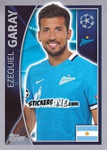 Sticker Ezequiel Garay - UEFA Champions League 2015-2016 - Topps