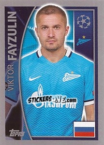 Sticker Viktor Fayzulin - UEFA Champions League 2015-2016 - Topps