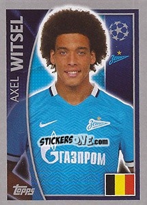 Sticker Axel Witsel - UEFA Champions League 2015-2016 n. 530 - Topps