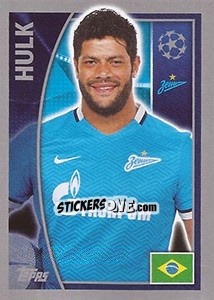 Sticker Hulk - UEFA Champions League 2015-2016 n. 532 - Topps