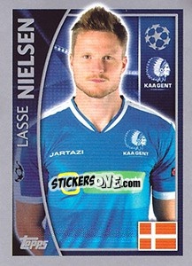 Sticker Lasse Nielsen - UEFA Champions League 2015-2016 n. 539 - Topps