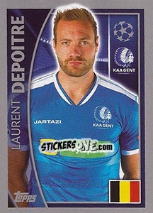 Sticker Laurent Depoitre - UEFA Champions League 2015-2016 n. 546 - Topps