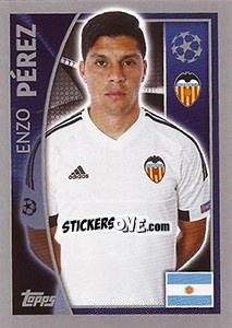 Sticker Enzo Pérez - UEFA Champions League 2015-2016 - Topps