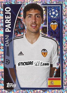 Sticker Dani Parejo - UEFA Champions League 2015-2016 - Topps
