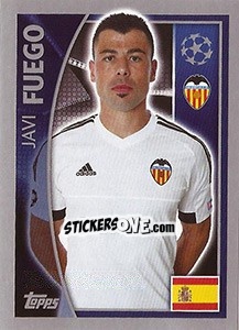 Cromo Javi Fuego - UEFA Champions League 2015-2016 n. 559 - Topps