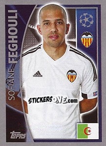Figurina Sofiane Feghouli - UEFA Champions League 2015-2016 n. 561 - Topps