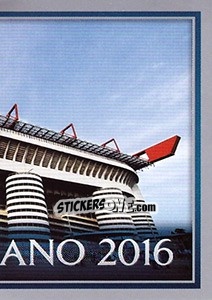 Cromo Stadio Giuseppe Meazza - UEFA Champions League 2015-2016 - Topps