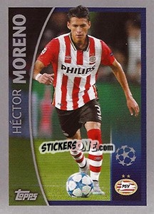Sticker Héctor Moreno - UEFA Champions League 2015-2016 n. 574 - Topps