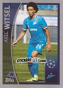 Sticker Axel Witsel - UEFA Champions League 2015-2016 n. 577 - Topps