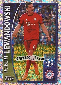 Sticker Robert Lewandowski - UEFA Champions League 2015-2016 n. 584 - Topps