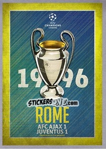 Sticker UEFA Champions League Final 1995-96 - UEFA Champions League 2015-2016 - Topps