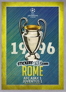 Sticker UEFA Champions League Final 1995-96 - UEFA Champions League 2015-2016 n. 588 - Topps