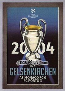 Sticker UEFA Champions League Final 2003-04