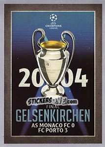 Sticker UEFA Champions League Final 2003-04 - UEFA Champions League 2015-2016 n. 596 - Topps