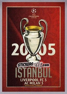 Sticker UEFA Champions League Final 2004-05 - UEFA Champions League 2015-2016 n. 597 - Topps