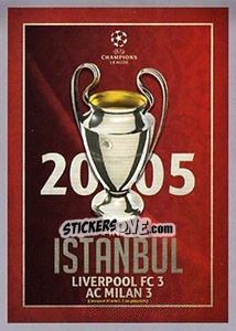 Figurina UEFA Champions League Final 2004-05 - UEFA Champions League 2015-2016 - Topps