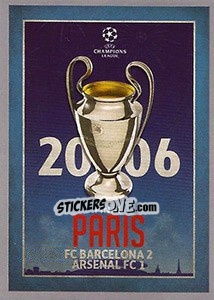 Sticker UEFA Champions League Final 2005-06 - UEFA Champions League 2015-2016 n. 598 - Topps