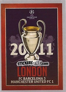 Sticker UEFA Champions League Final 2010-11 - UEFA Champions League 2015-2016 n. 603 - Topps