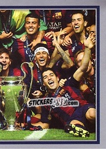 Sticker FC Barcelona 2014/15 - UEFA Champions League 2015-2016 - Topps