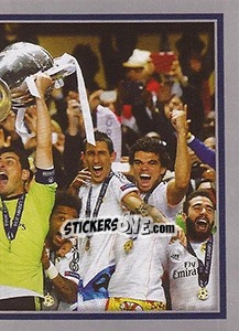 Sticker Real Madrid CF 2013/14 - UEFA Champions League 2015-2016 - Topps