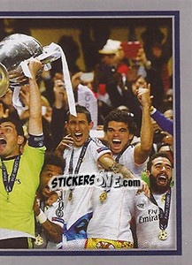 Sticker Real Madrid CF 2013/14 - UEFA Champions League 2015-2016 n. 612 - Topps