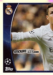 Sticker Cristiano Ronaldo - UEFA Champions League 2015-2016 n. 616 - Topps