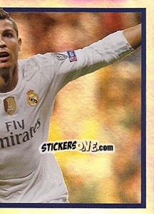 Sticker Cristiano Ronaldo - UEFA Champions League 2015-2016 n. 617 - Topps