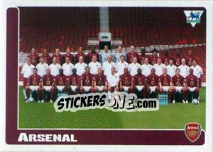 Figurina Team Photo - Premier League Inglese 2005-2006 - Merlin
