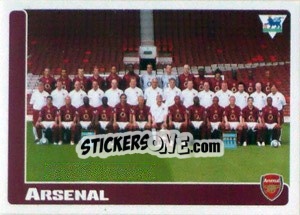 Sticker Team Photo - Premier League Inglese 2005-2006 n. 6 - Merlin