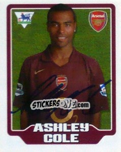 Sticker Ashley Cole - Premier League Inglese 2005-2006 n. 12 - Merlin
