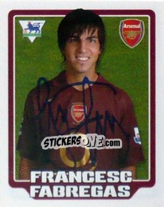 Sticker Francesc Fabregas