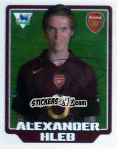 Sticker Alexander Hleb - Premier League Inglese 2005-2006 n. 21 - Merlin
