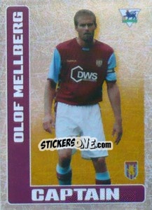 Sticker Olof Mellberg (Captain) - Premier League Inglese 2005-2006 n. 31 - Merlin