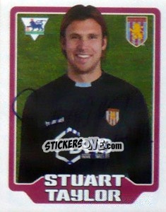 Figurina Stuart Taylor - Premier League Inglese 2005-2006 - Merlin